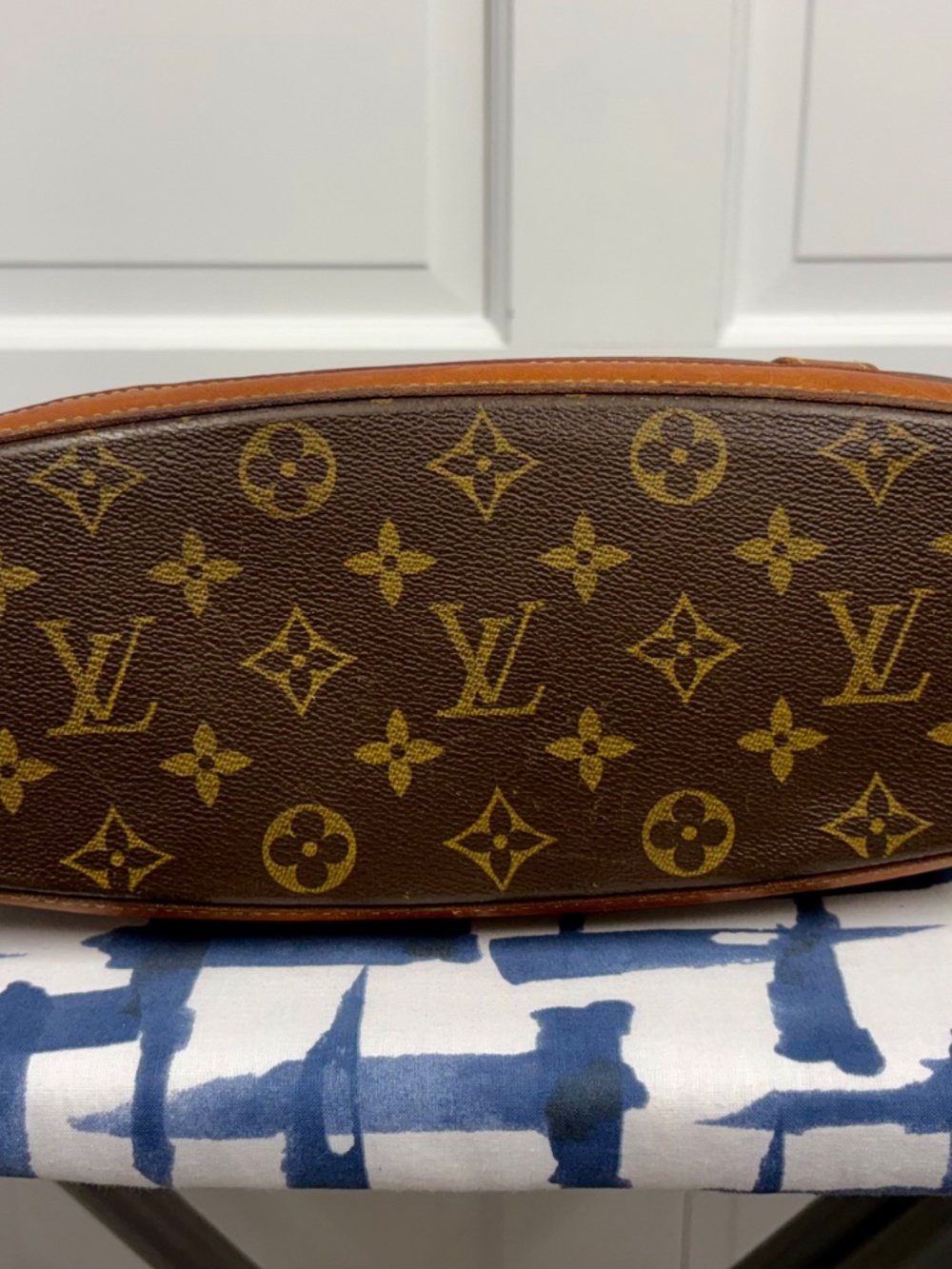 Vintage Louis Vuitton Babylone Tote Bag Brown Monogram Canvas Vachetta Leather - Picture 10 of 14